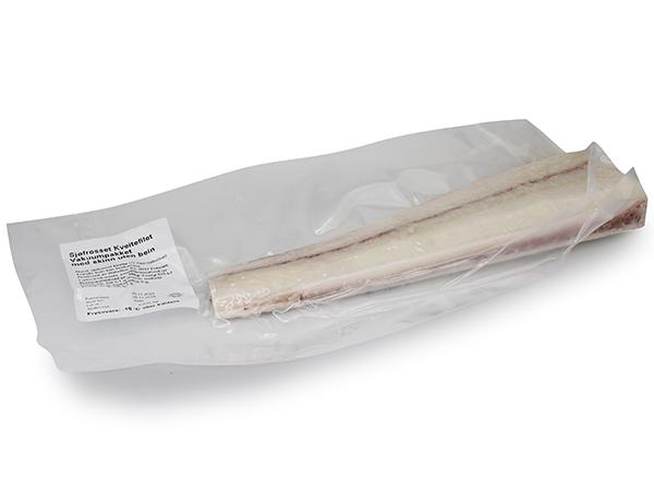 Kveite Filet VAC, frys, Linefanget, ca 4 kg krt 1